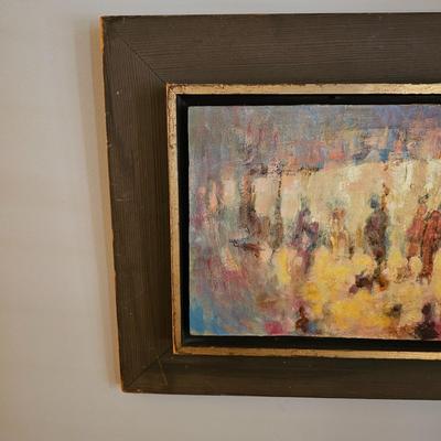 Framed/Signed Oil Painting by Samuel Grodensky (D-JS)