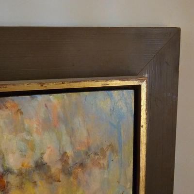 Framed/Signed Oil Painting by Samuel Grodensky (D-JS)
