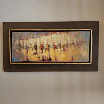 Framed/Signed Oil Painting by Samuel Grodensky (D-JS)