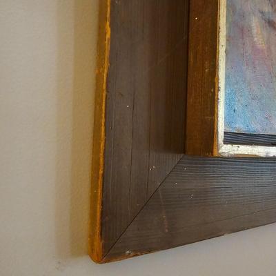 Framed/Signed Oil Painting by Samuel Grodensky (D-JS)