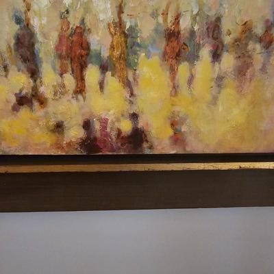 Framed/Signed Oil Painting by Samuel Grodensky (D-JS)