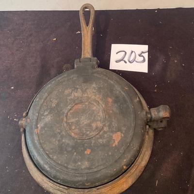 Vintage Cast Iron Waffle Maker