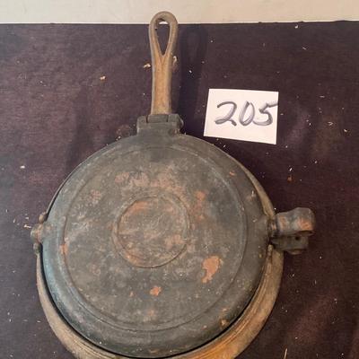 Vintage Cast Iron Waffle Maker