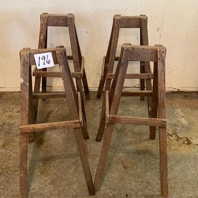 Vintage Saw Horses