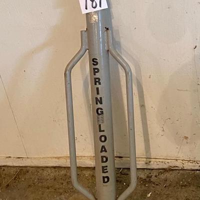 Spring Loaded T Post Driver