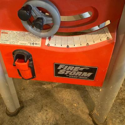 Fire Storm Table Saw