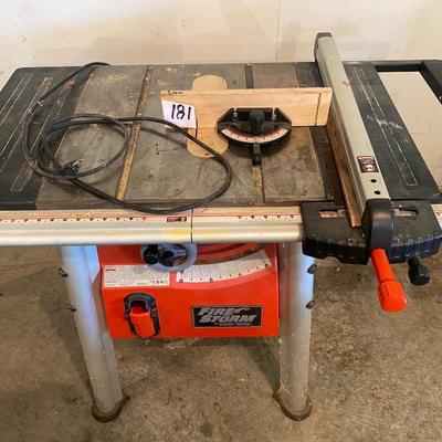 Fire Storm Table Saw