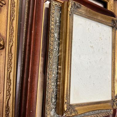 6 Vintage Picture Frames