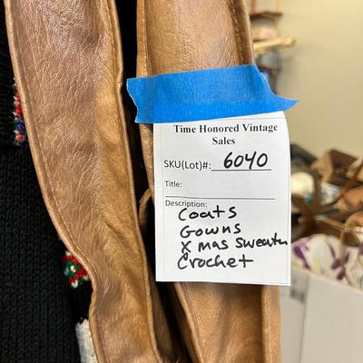 Vintage coats and gowns
