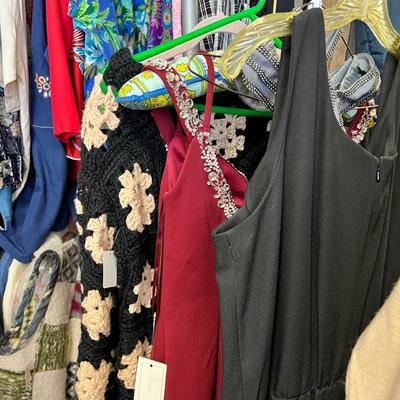 Vintage coats and gowns