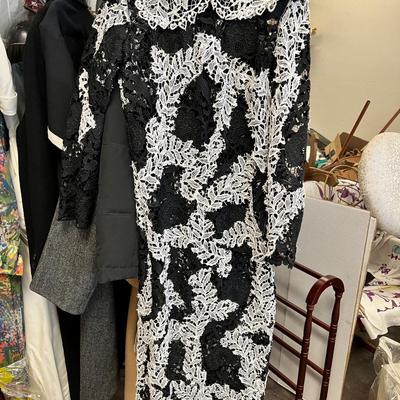 Vintage coats and gowns