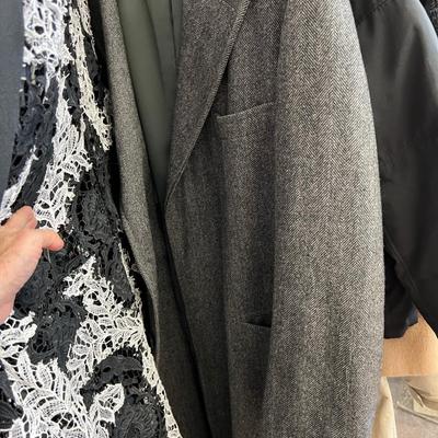 Vintage coats and gowns