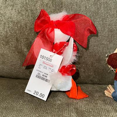 62 ANNALEE DOLLS VALENTINE DUCK SCARECROW BABY DEER FAWN