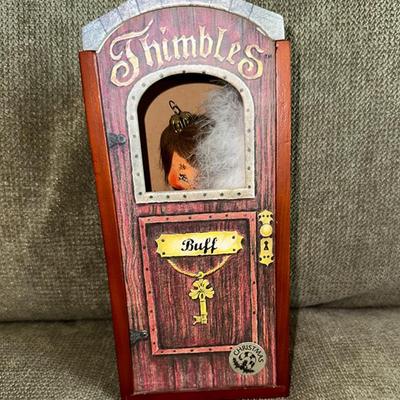 63 ANNALEE THIMBLES ORNAMENT BUFF ORNAMENT POLISHER CHRISTMAS