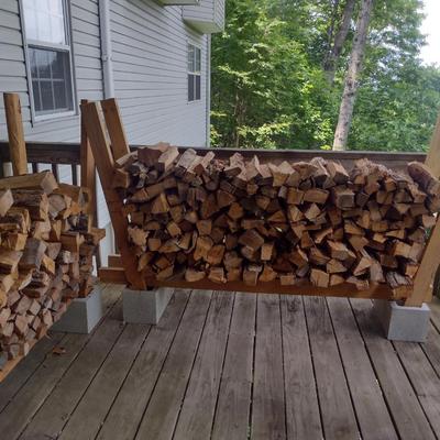 Rack of Firewood (Choice C- End Rack)