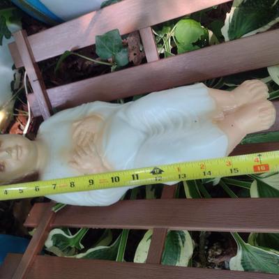 Large, Lighted Blow Mold Nativity Set for Lawn