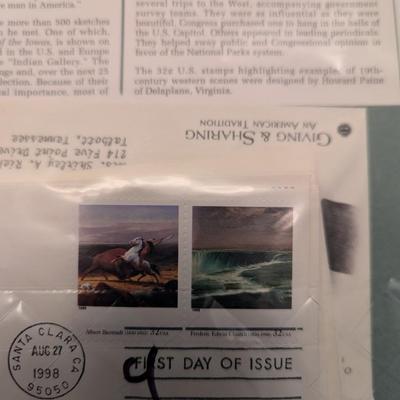 13 - 1990's First Day Issues Envelopes & Display Cards American Art Aquarium Fish Lot 4