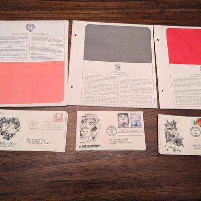 15 - 1990's First Day Issues Envelopes & Display Cards Artic Animals Sonoran Desert & More Lot 5