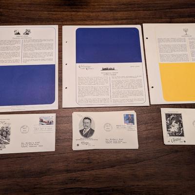 12 - 1990's First Day Issue Envelopes & Display Cards Some Include Cycling Christmas Lot 8