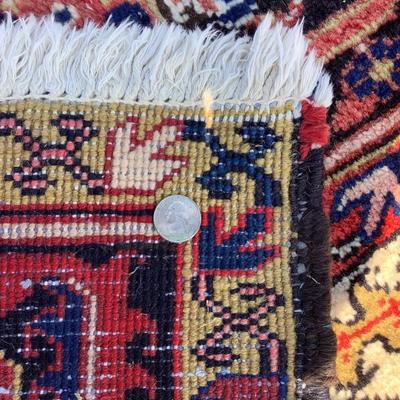 1172 Large Hand Knotted Oriental Rug 12'4" x 9'8"