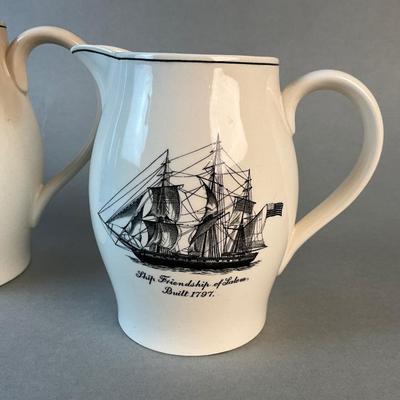 1174 Set of Three Copeland Spode Pitchers