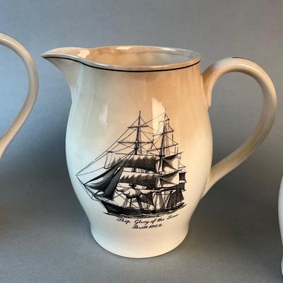 1174 Set of Three Copeland Spode Pitchers
