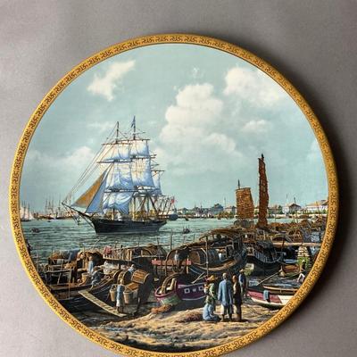 1176 Set of 8 Limited Edition Hamilton Collection 1986 American Ships
