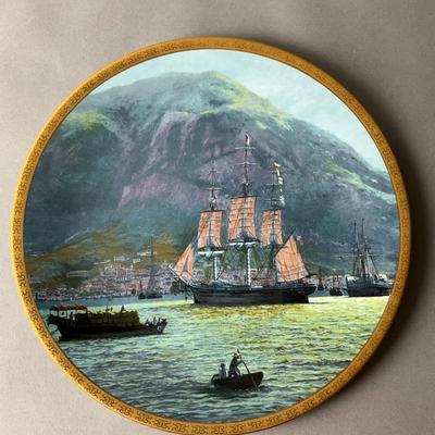 1176 Set of 8 Limited Edition Hamilton Collection 1986 American Ships