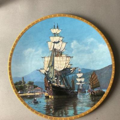 1176 Set of 8 Limited Edition Hamilton Collection 1986 American Ships