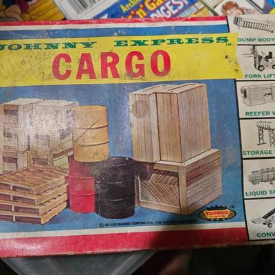 Vintage Johnny Express Cargo Toy Lot