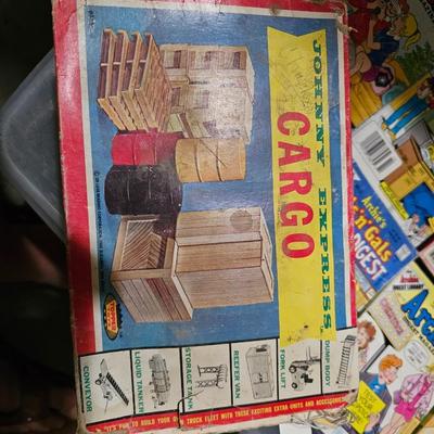 Vintage Johnny Express Cargo Toy Lot