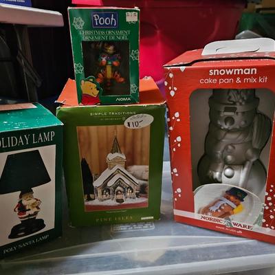 Vintage Hallmark, Nordic Ware, Holiday Christmas Lot