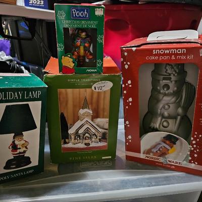 Vintage Hallmark, Nordic Ware, Holiday Christmas Lot