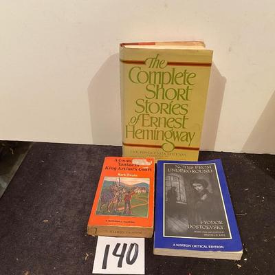 Ernest Hemingway and More