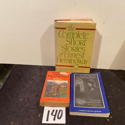 Ernest Hemingway and More