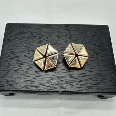 Vintage Brass Earrings