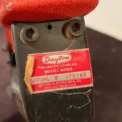 Dayton Pneumatic Stapler