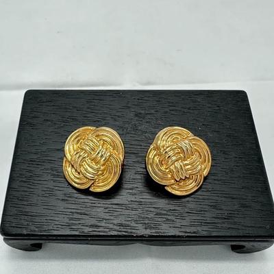 Doomed Knot Gone Tone Earring
