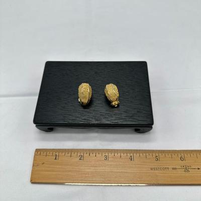 Vintage Gold Tone Earrings