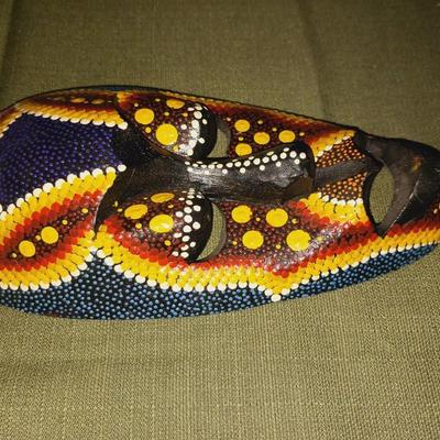 COLORFUL AFRICAN MASK