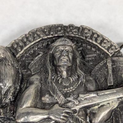 Brave & Free Belt Buckle