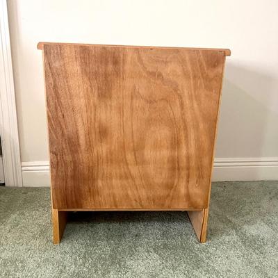Oak Wood Chest Nightstand
