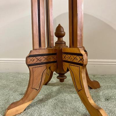 Marble Top Victorian Style Side Table
