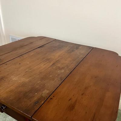 Antique Drop Leaf Table