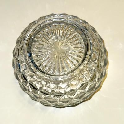 75 FOSTORIA GLASSWARE AMERICANA PATTERN CENTERPIECE ROSE BOWL