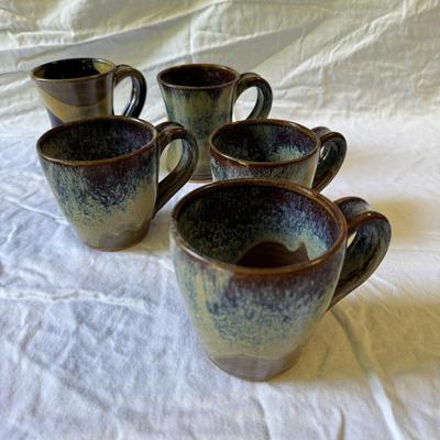 Signed Pottery Bowls and Mugs - Incl. Janson (G-TF)