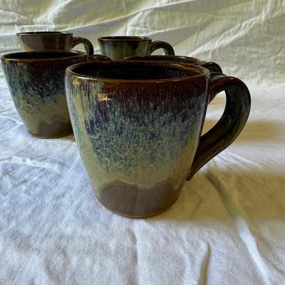 Signed Pottery Bowls and Mugs - Incl. Janson (G-TF)