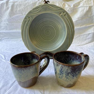 Signed Pottery Bowls and Mugs - Incl. Janson (G-TF)