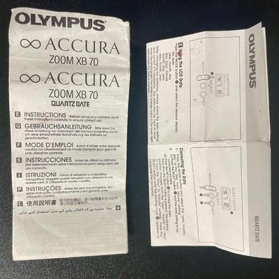 Olympus Accura Zoom XB70 35MM Film Camera