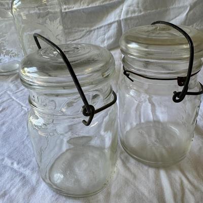 Assorted Jars incl. Atlas & Ball Bale Wire Jars & More (G-TF)